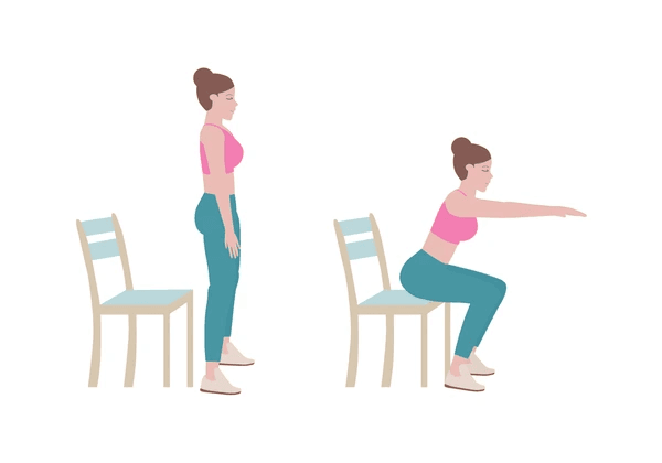 Chair Squats 