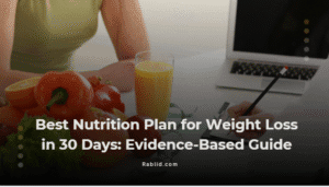 Best Nutrition Plan for Weight Loss in 30 Days Evidence-Based Guide